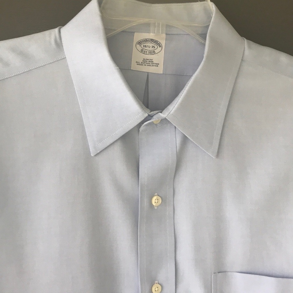 Brooks Brothers Slim Fit Long Sleeve Shirt